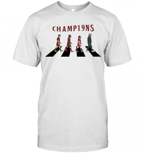 Liverpool Fc Champions Abbey Road T-Shirt