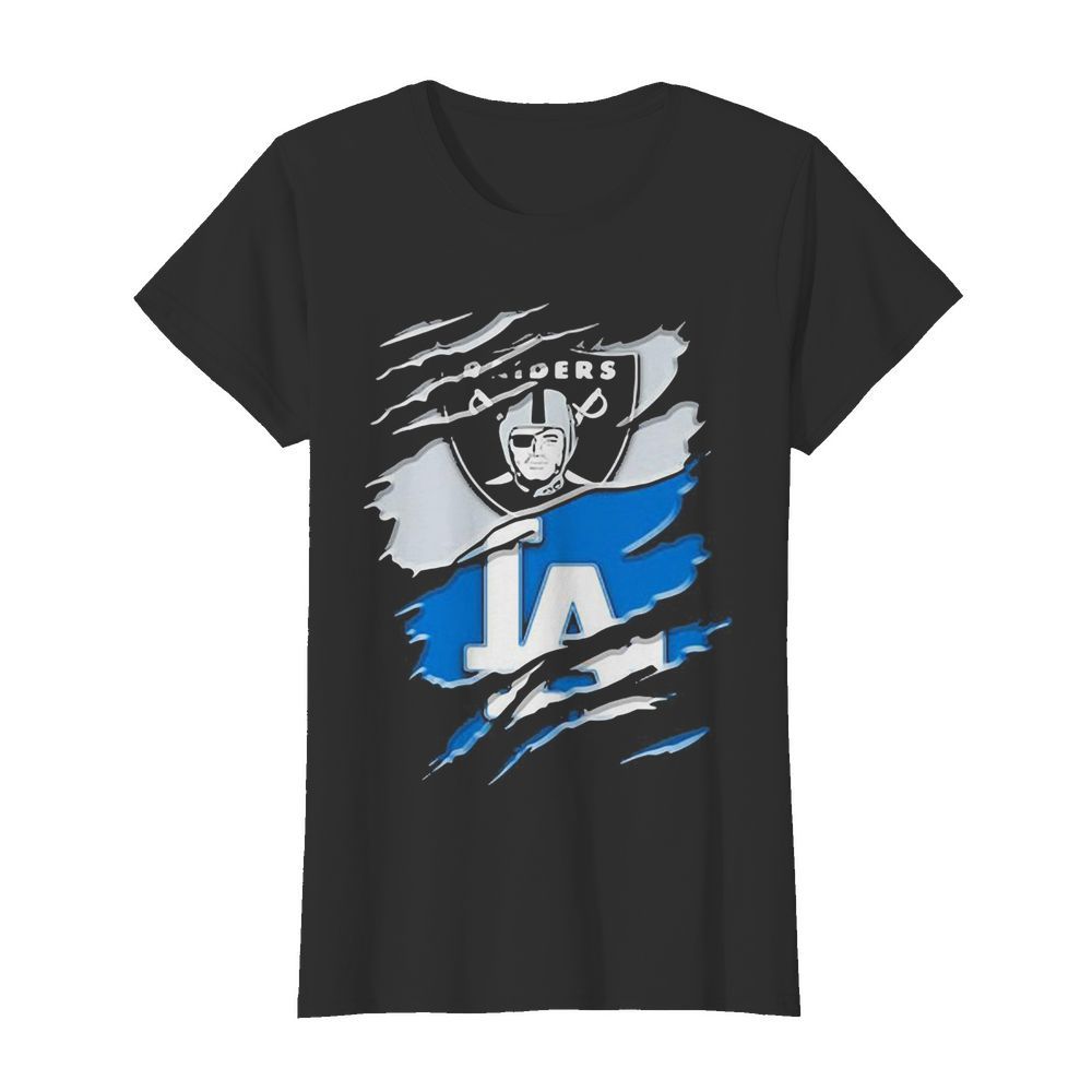 Los angeles raiders and los angeles dodgers  Classic Women's T-shirt