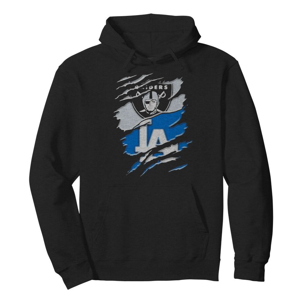 Los angeles raiders and los angeles dodgers  Unisex Hoodie