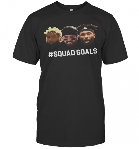 Mayfield Odell Jarvis Cleveland Football Squad Goals T-Shirt