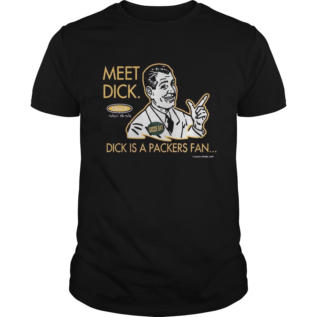 Meet dick smack talkin the talk divk a packers fan shirt