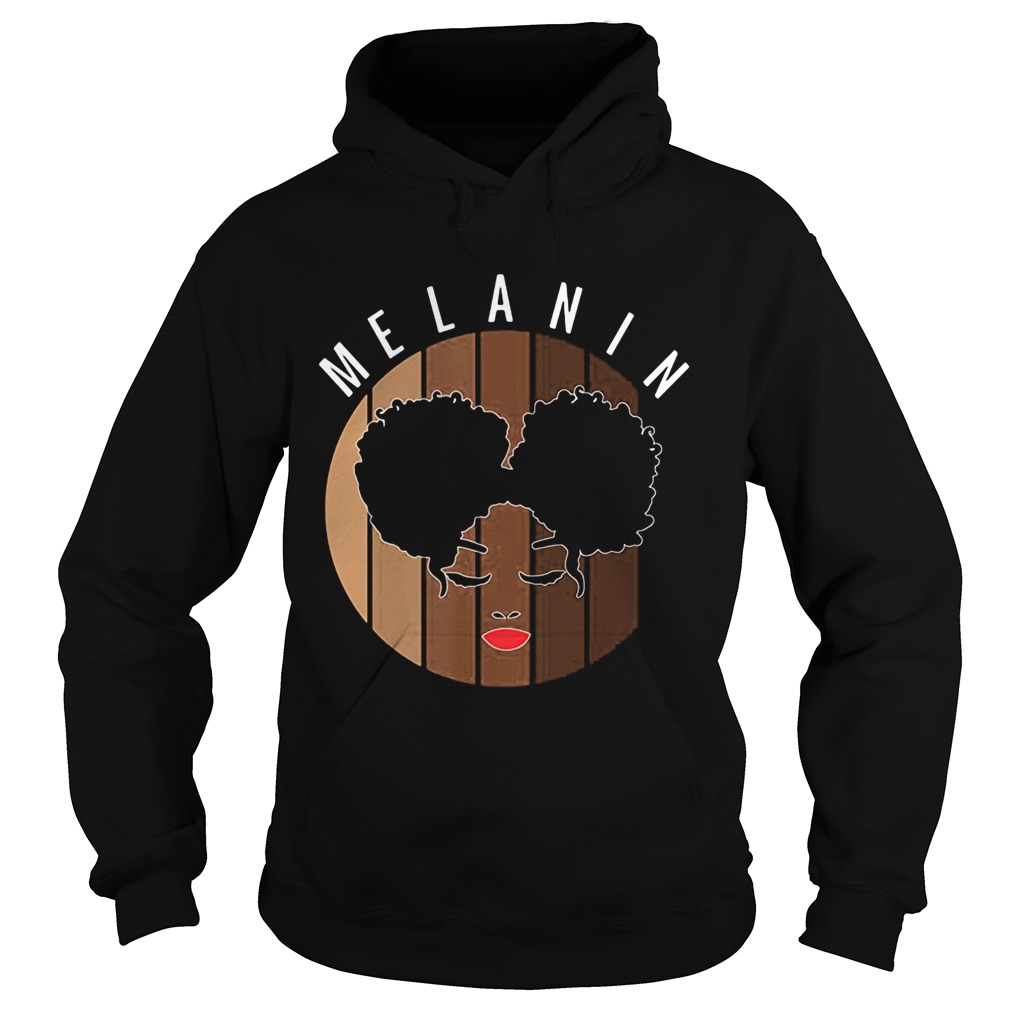 Melanin black woman black lives matter  Hoodie