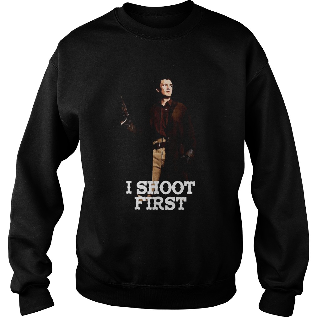 Nathan Fillion I Shoot First  Sweatshirt