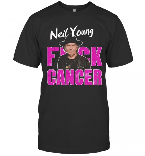 Neil Young Fuck Cancer T-Shirt