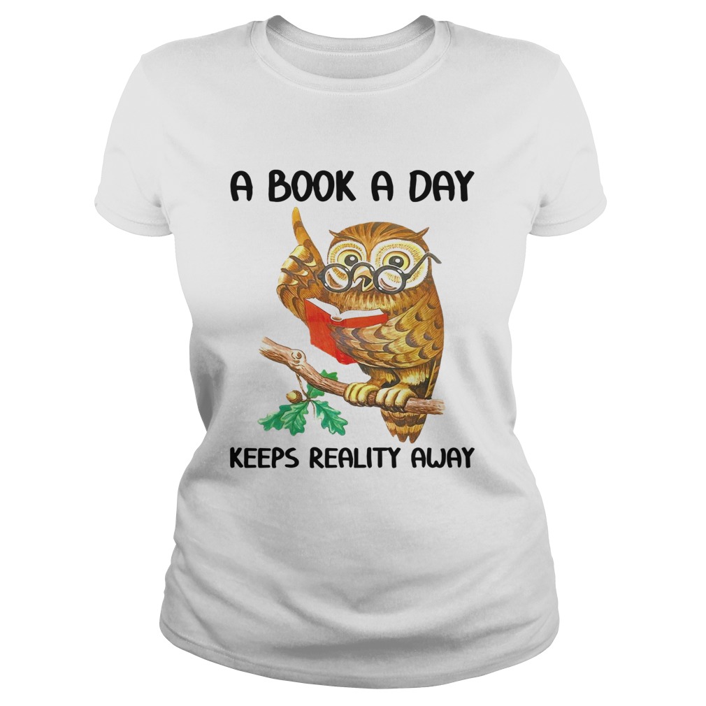 Owl A Book A Day Keeps Reality Away  Classic Ladies