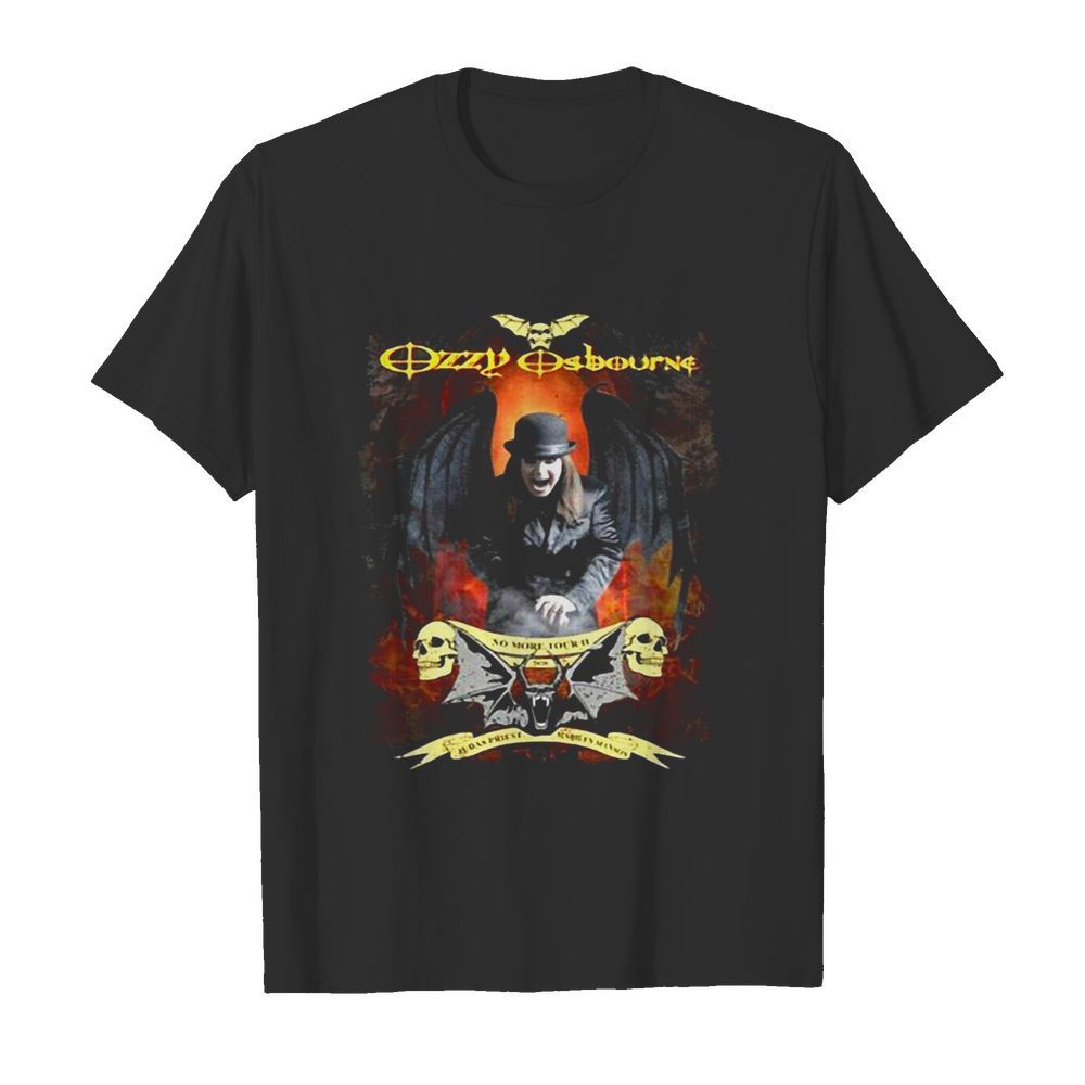 Ozzy osbourne no more tours 2019 bat shirt