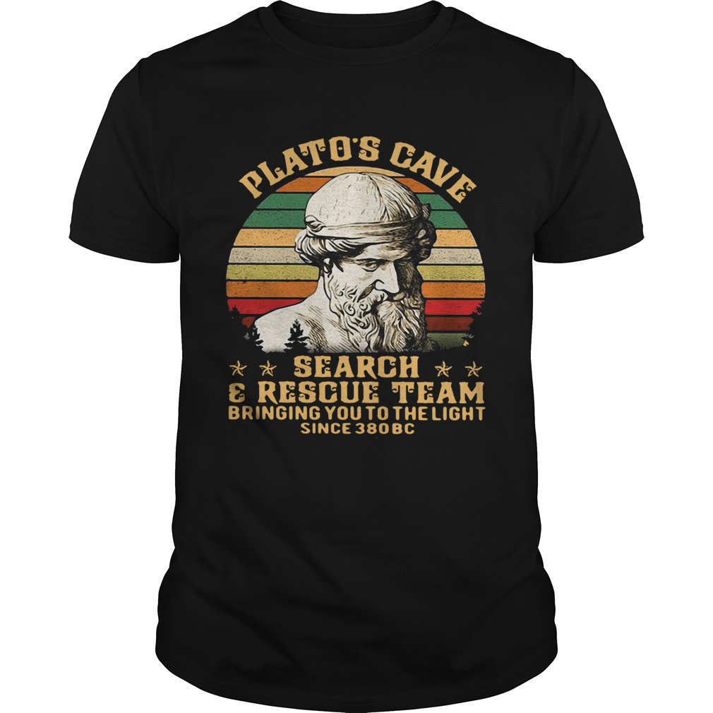 Platos Cave Search And Rescue Team Vintage shirt