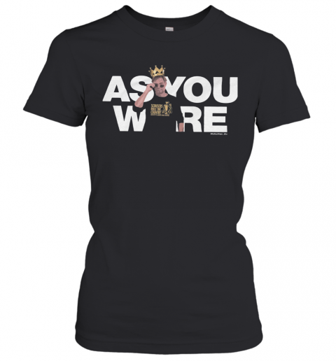 Premier League Champions As You Were King T-Shirt Classic Women's T-shirt