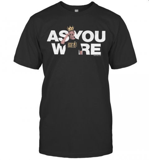 Premier League Champions As You Were King T-Shirt