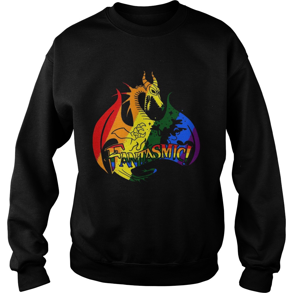 Pride Dragon Fantasmic LGBT  Sweatshirt