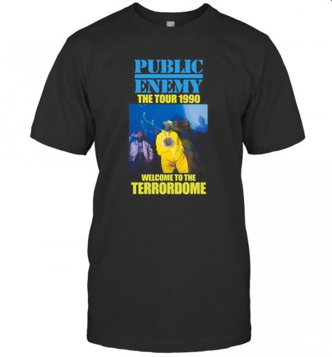 Public Enemy The Tour 1990 Welcome To The Terrordome T-Shirt