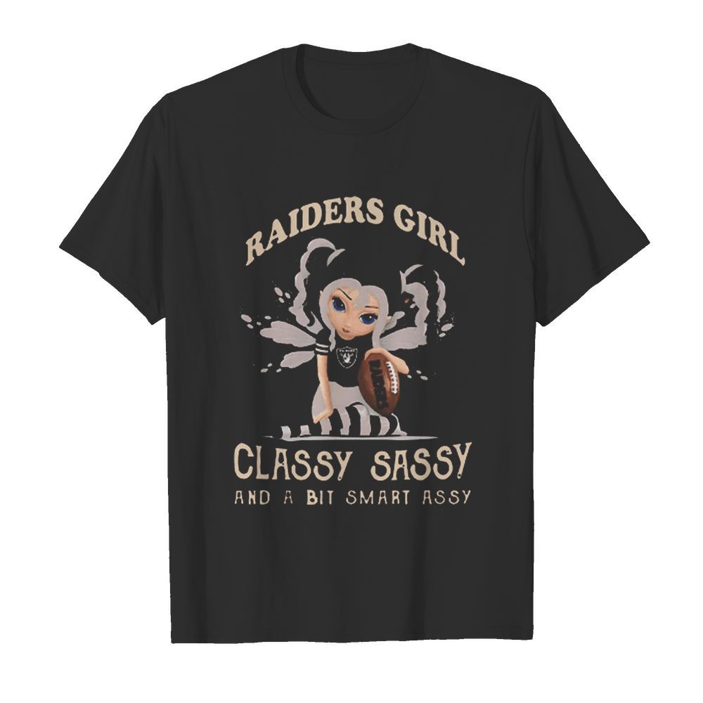 Raiders Girl Classy Sassy And A Bit Smart Assy  Classic Men's T-shirt