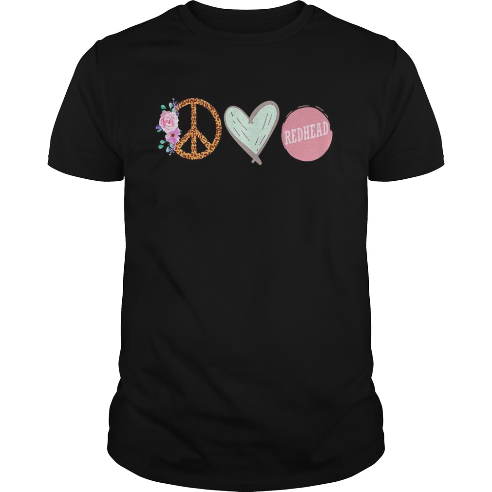 Ring Rose Heart Redhead shirt