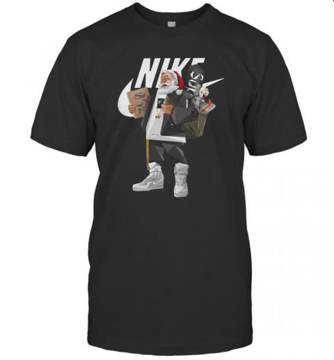 Santa Claus Nike Hiphop T-Shirt