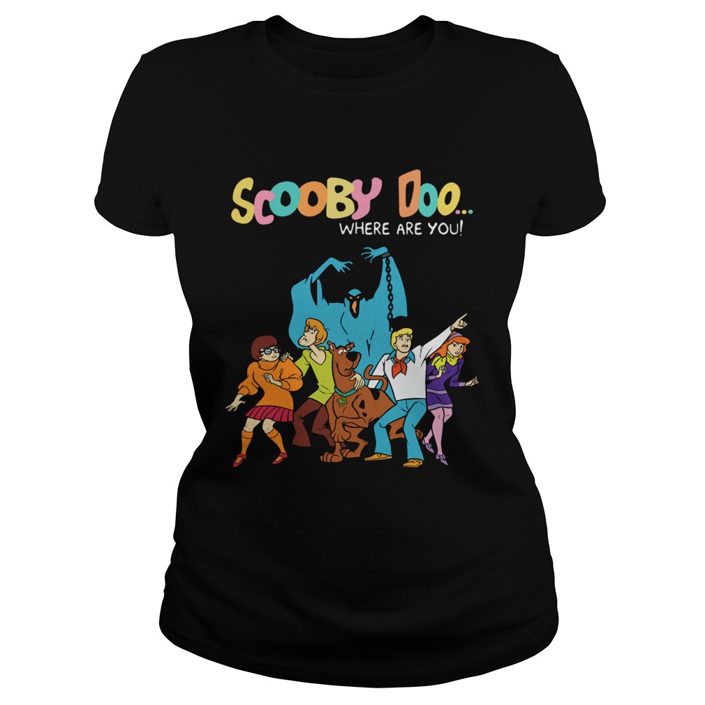 Scooby doo green ghost where are you  Classic Ladies