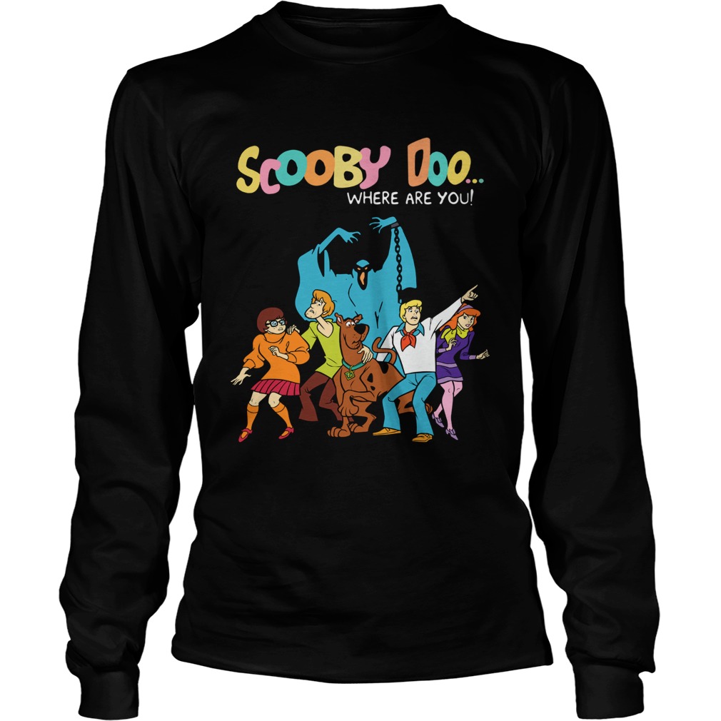 Scooby doo green ghost where are you  Long Sleeve