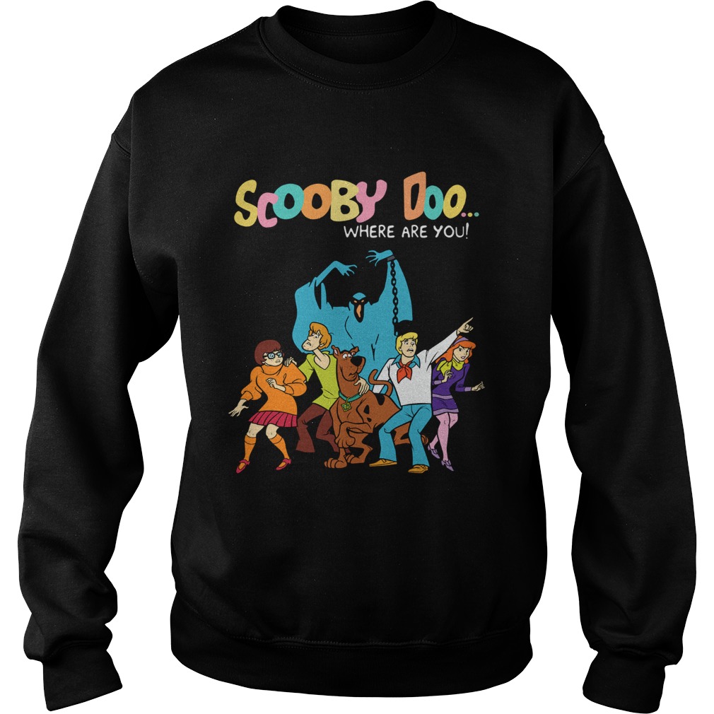 Scooby doo green ghost where are you  Sweatshirt