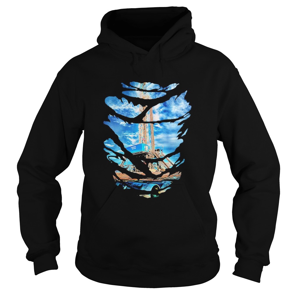 Scratch Drilling Rig  Hoodie