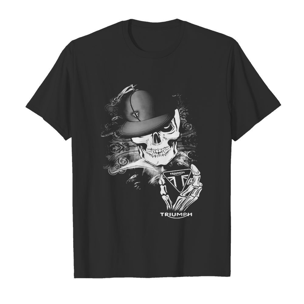 Skeleton skull triumph logo  Classic Men's T-shirt