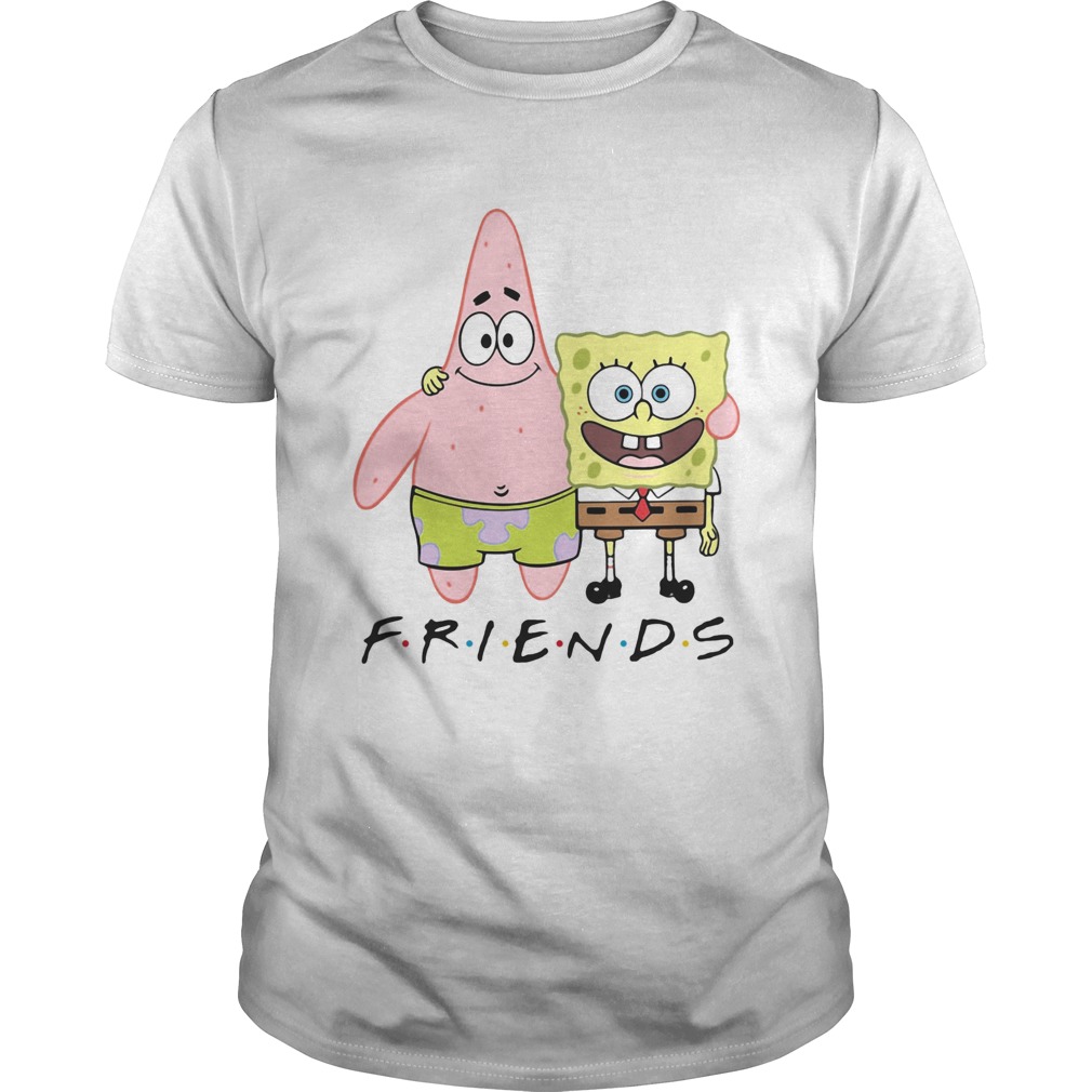 Spongebob and patrick drawing friends shirt