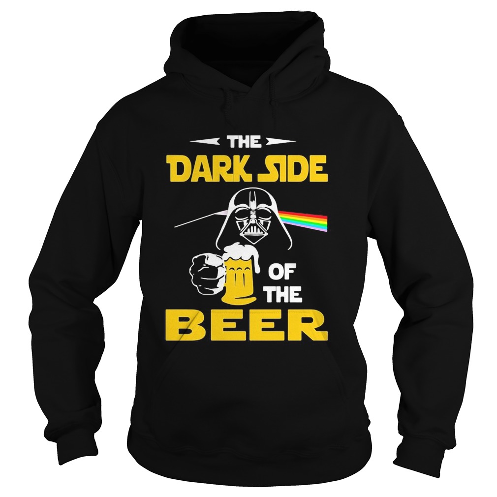 Star wars darth vader the dark side of the beer  Hoodie