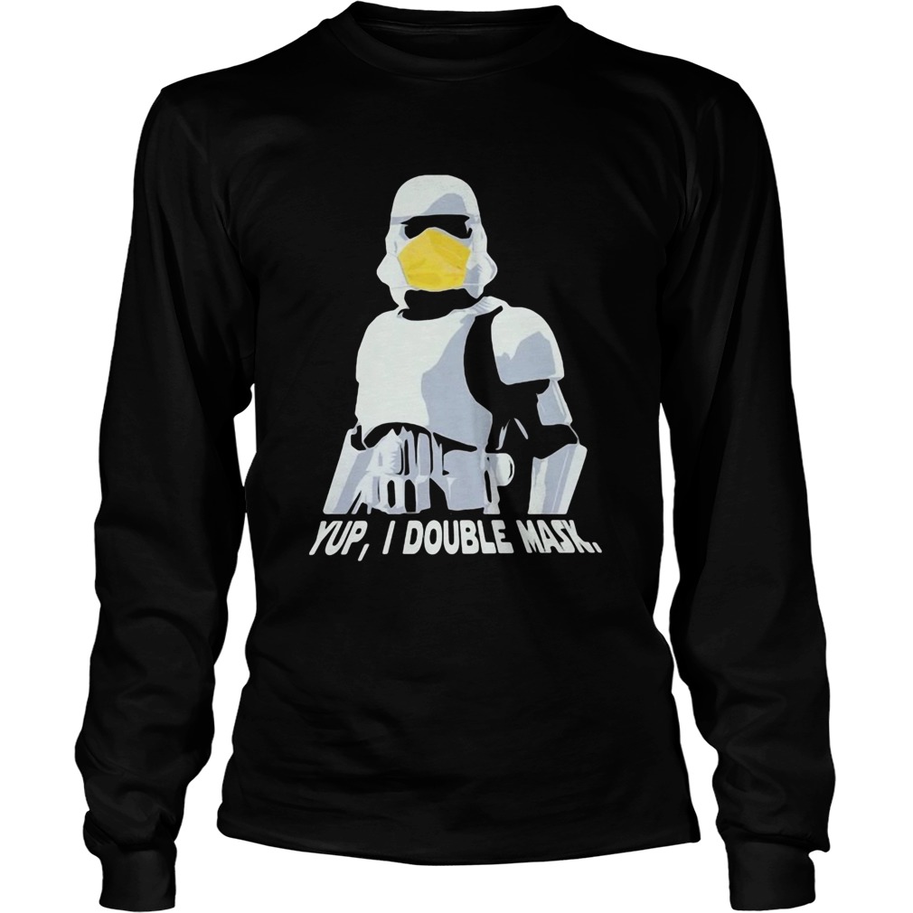 Star wars darth vader yup i double mask  Long Sleeve