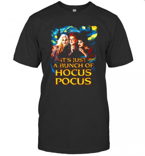 Starry Night It'S Just A Bunch Of Hocus Pocus T-Shirt Classic Men's T-shirt