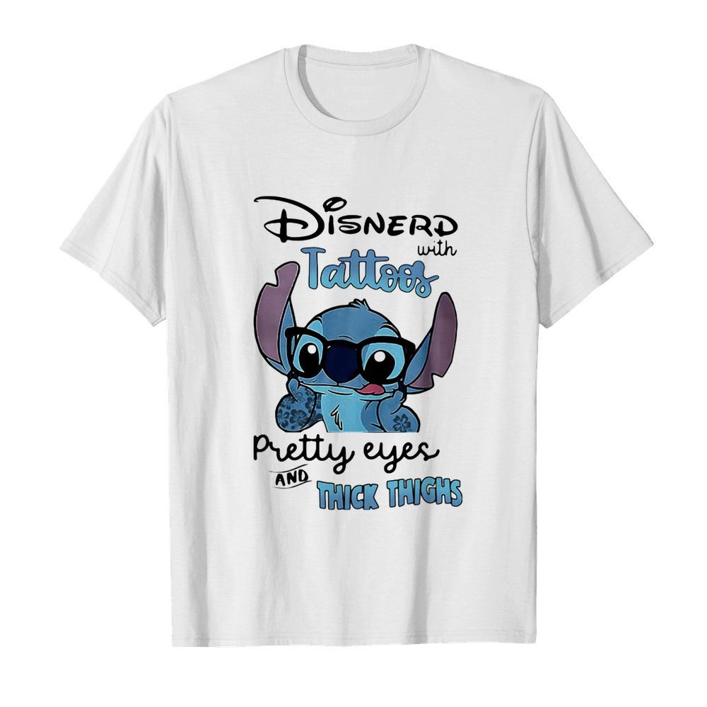 Stitch Disnerd With Tattoos Pretty Eyes And Thick Thighs  Classic Men's T-shirt