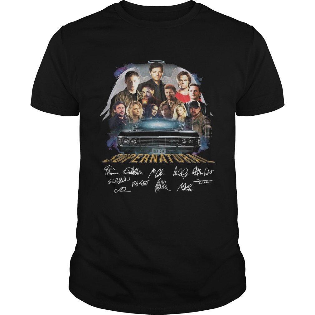 Supernatural Anniversary Signature shirt