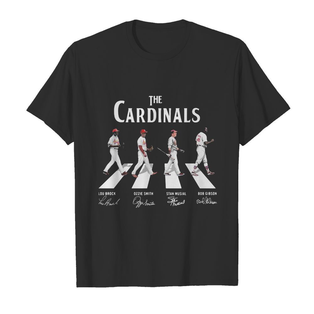 The Cardinals Abbey Road Signatures shirt