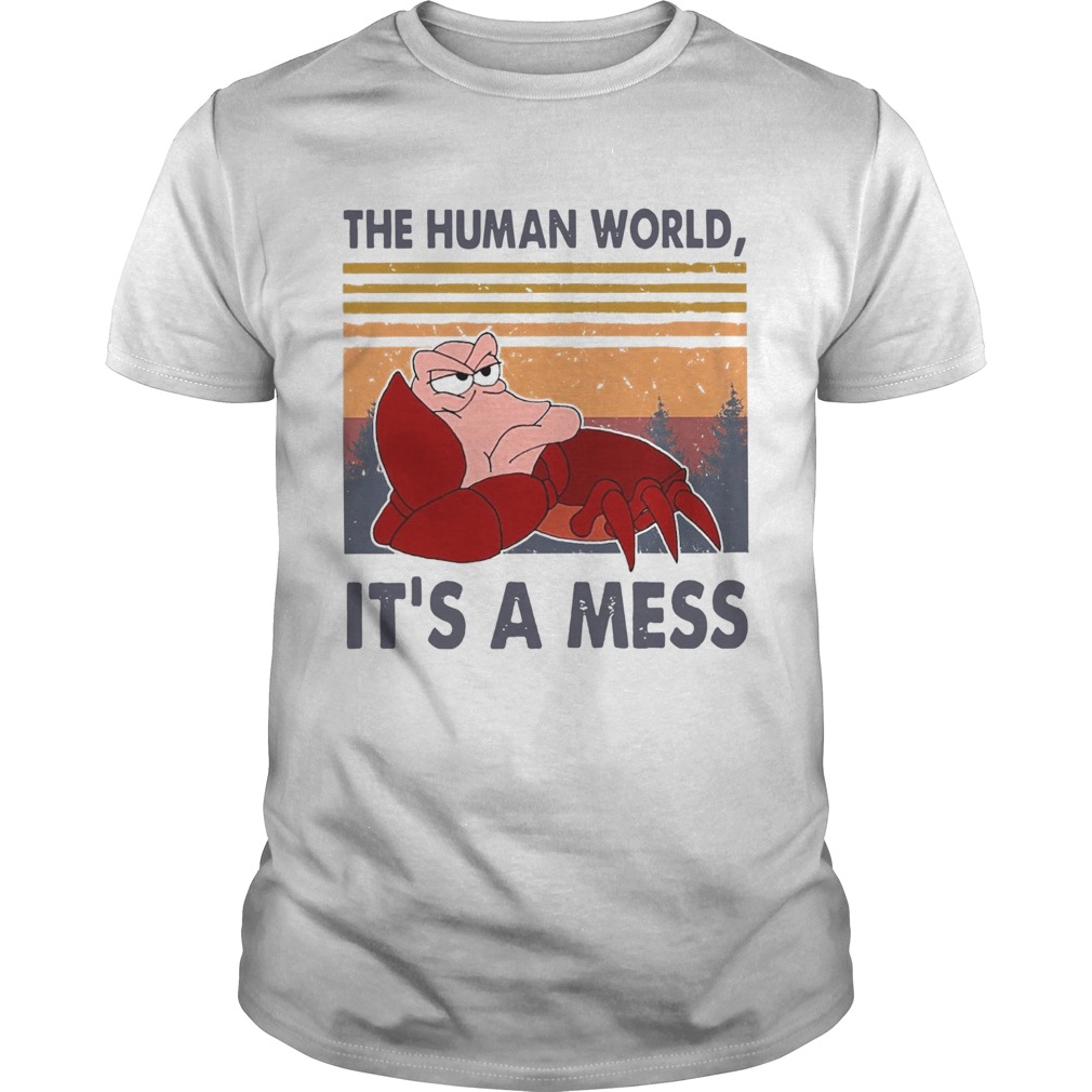 The Human World Its A Mess Vintage shirt