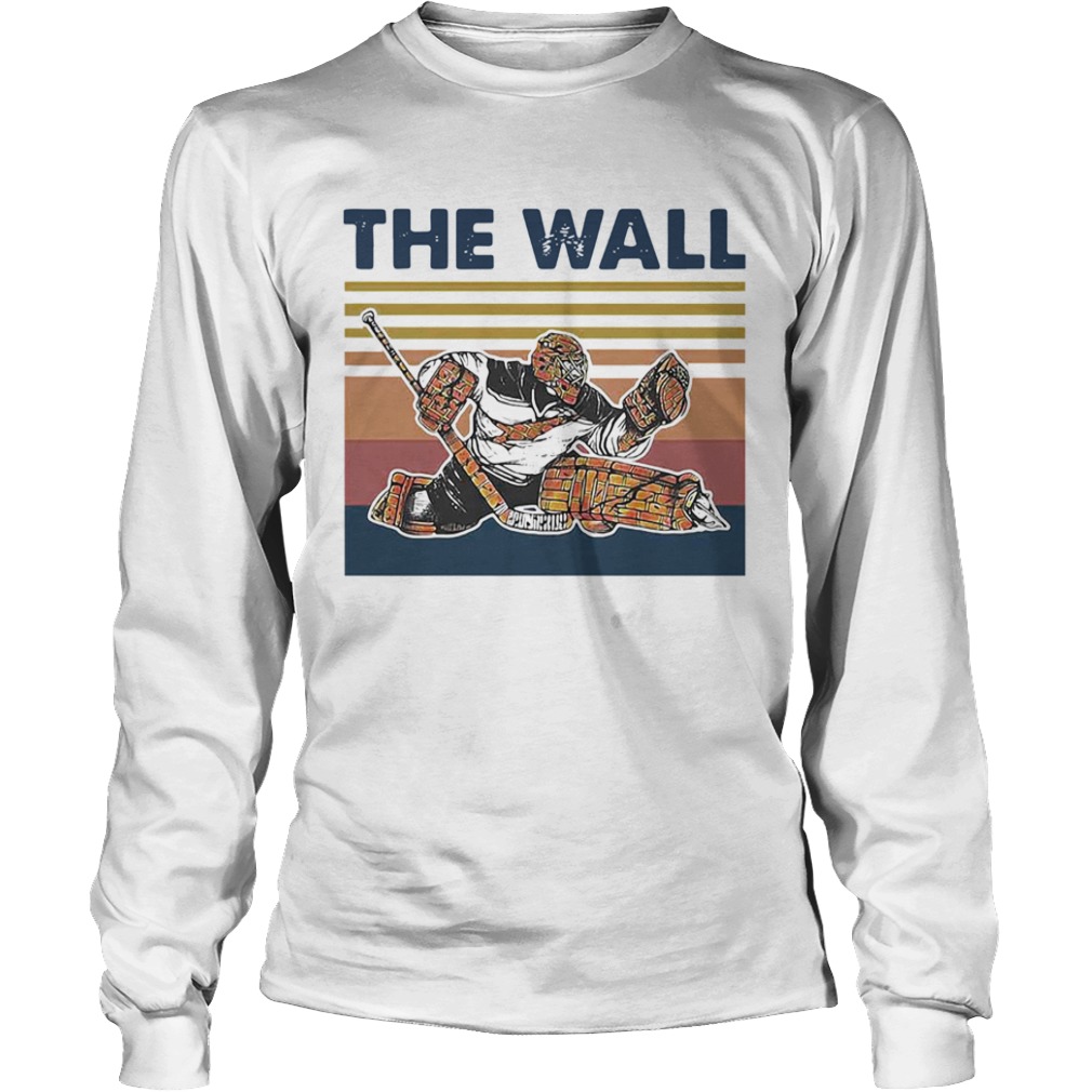 The Wall Hockey Vintage  Long Sleeve