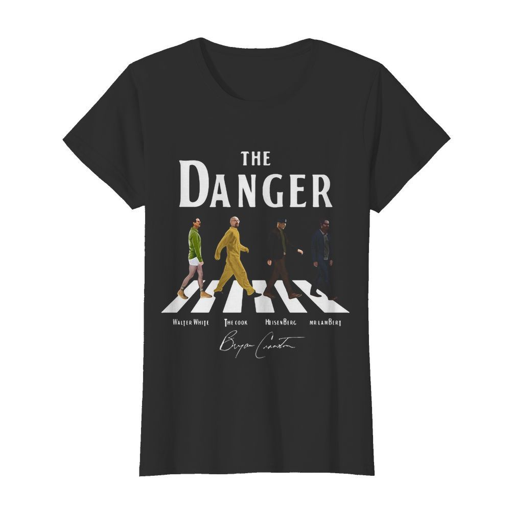 The danger abbey road signatures  Classic Women's T-shirt