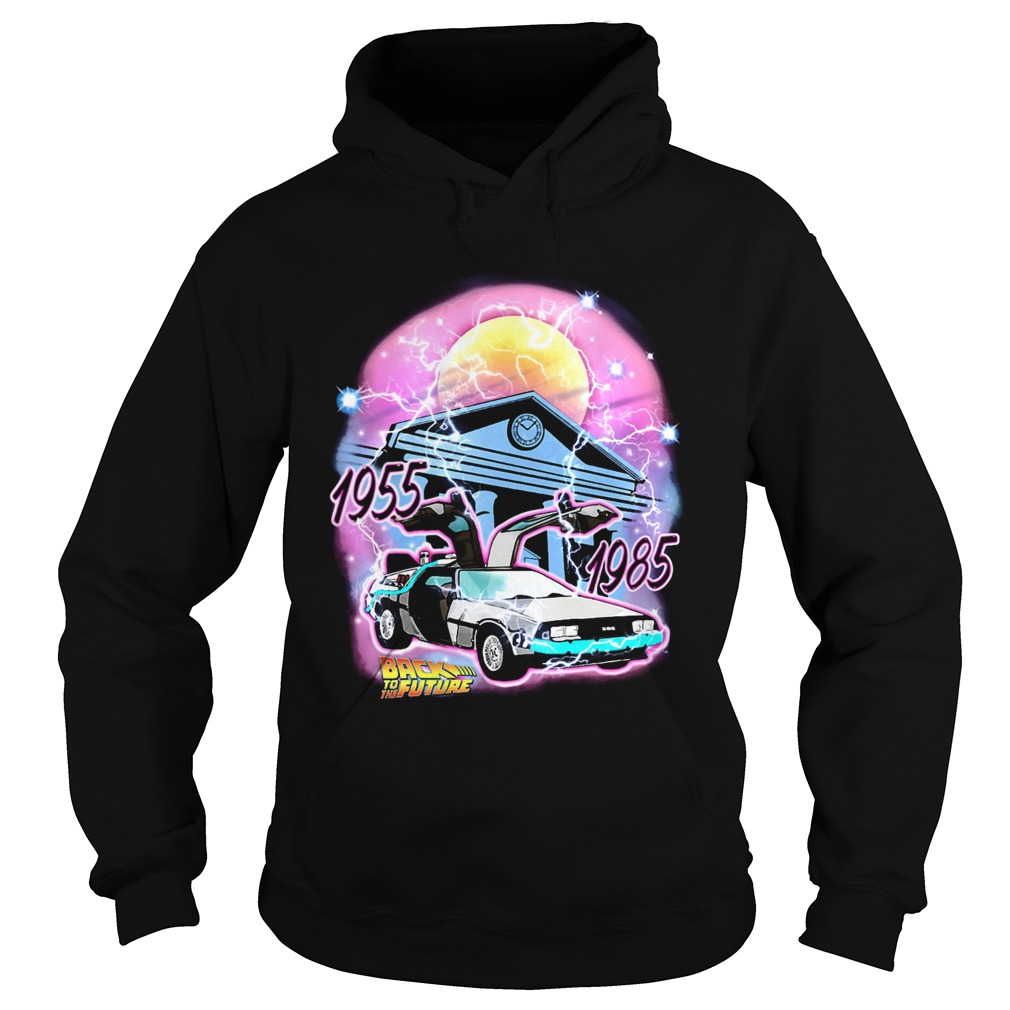 The future  destination 1955 time machine 1985  Hoodie