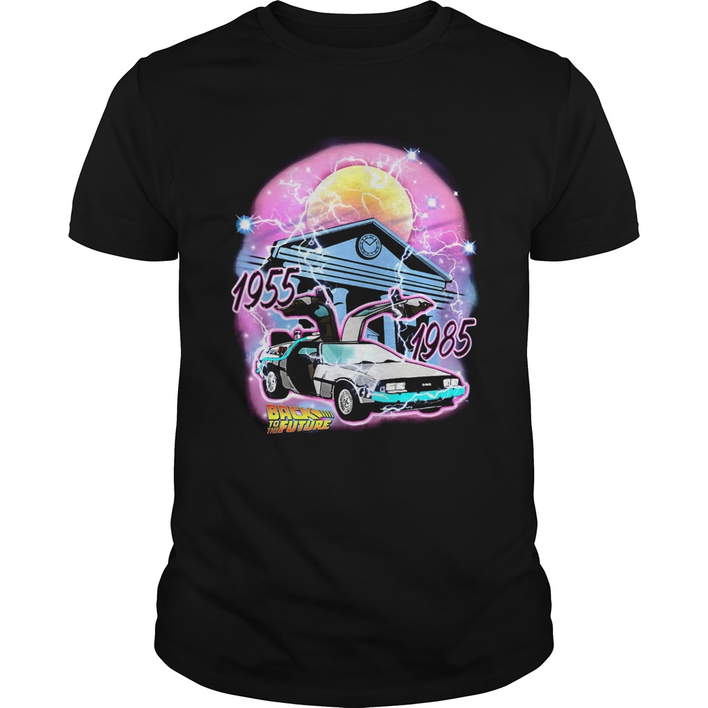 The future  destination 1955 time machine 1985  Unisex