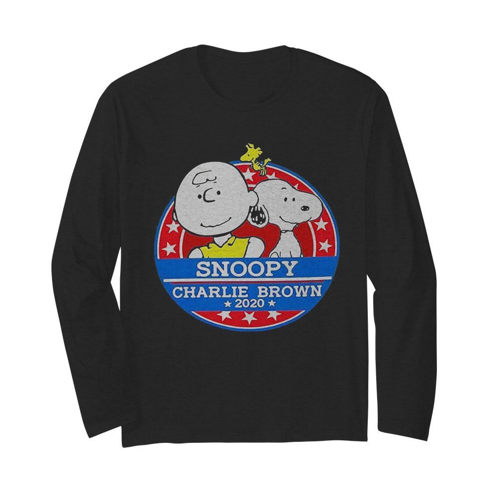 The peanuts snoopy charlie brown 2020 america  Long Sleeved T-shirt 