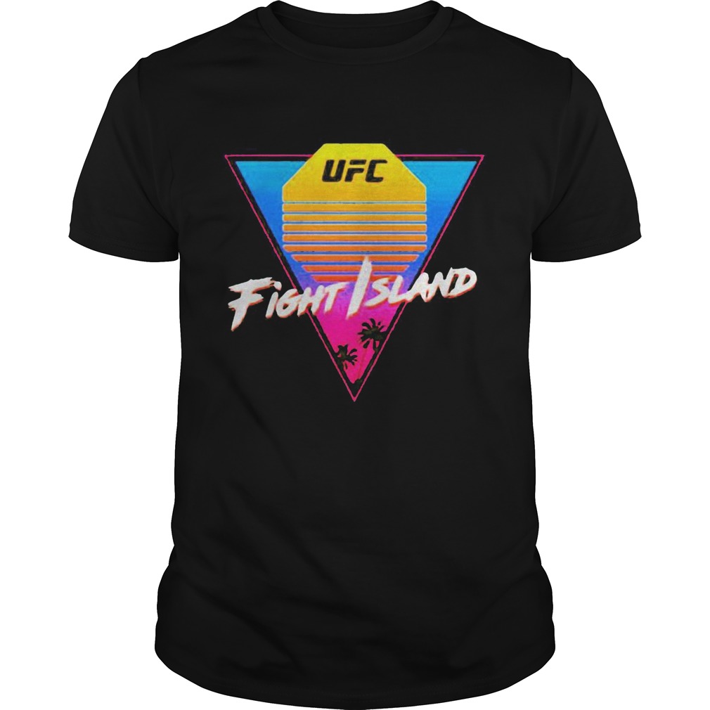 Ufc fight island sunset vintage shirt