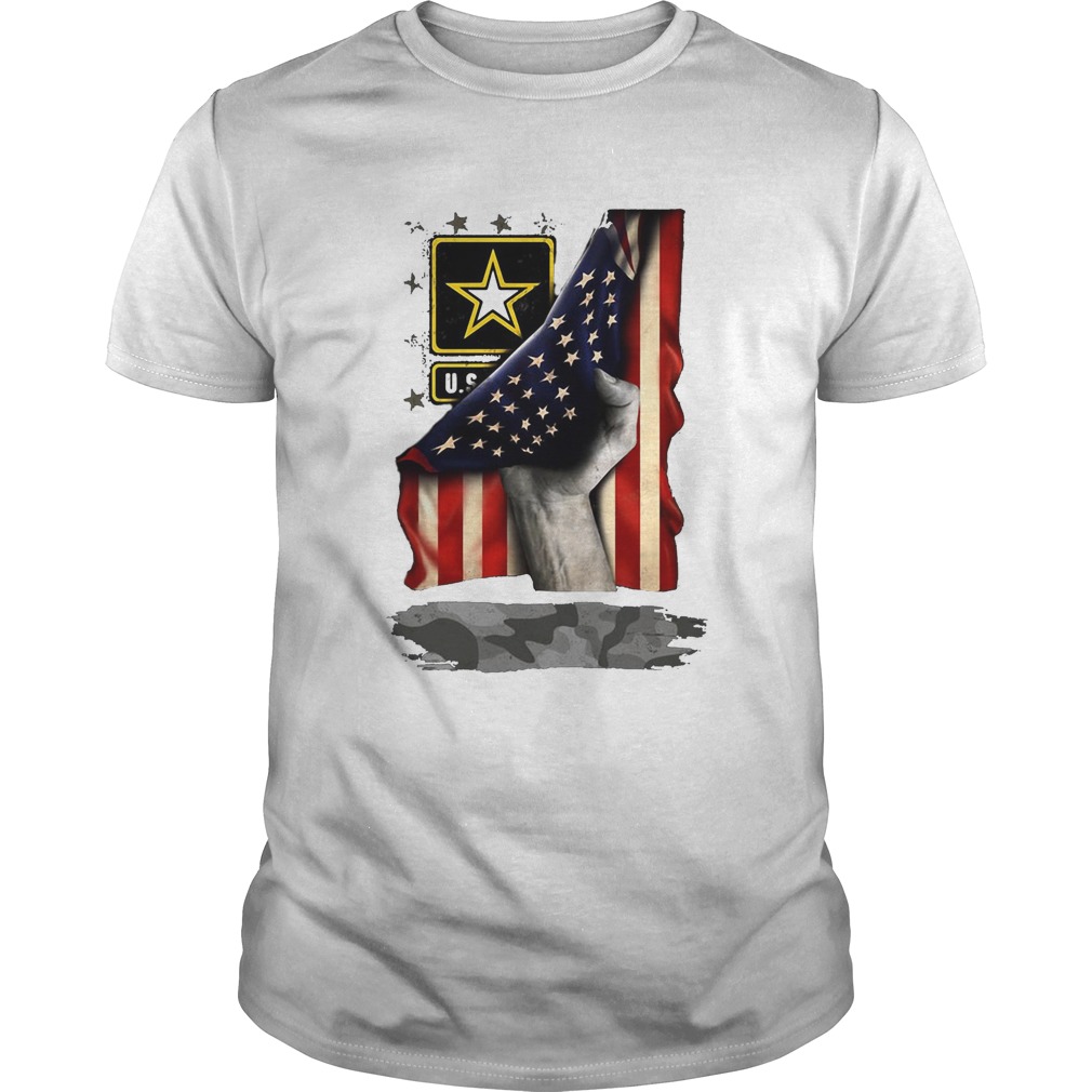 Us Army american flag independence day shirt