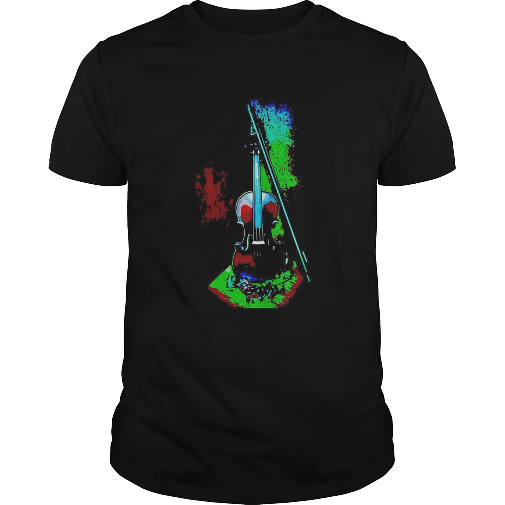 Violin Hot And Cold Colors shirt