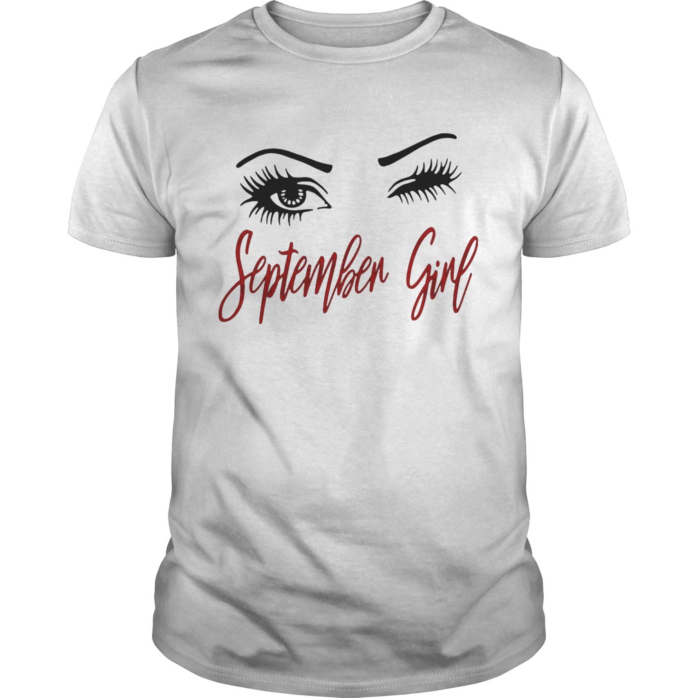 White eyes september girl shirt