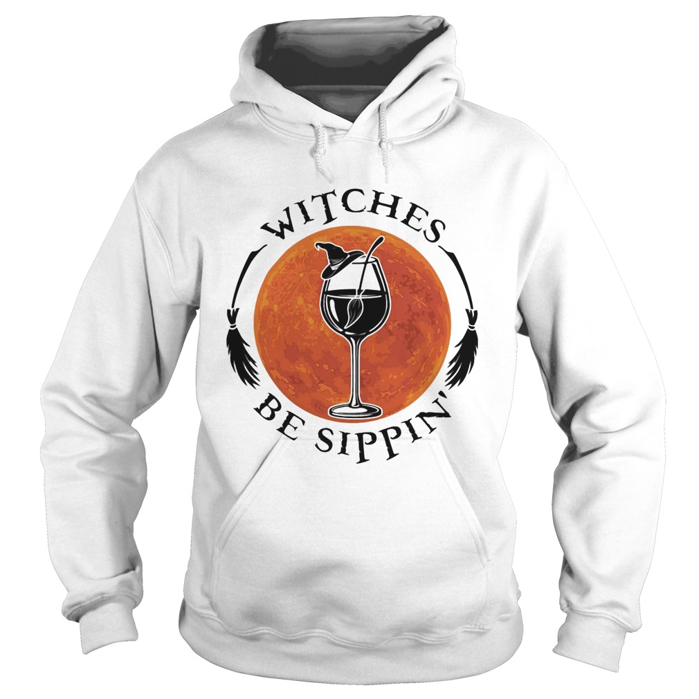 Wine witches be sippin sunset  Hoodie