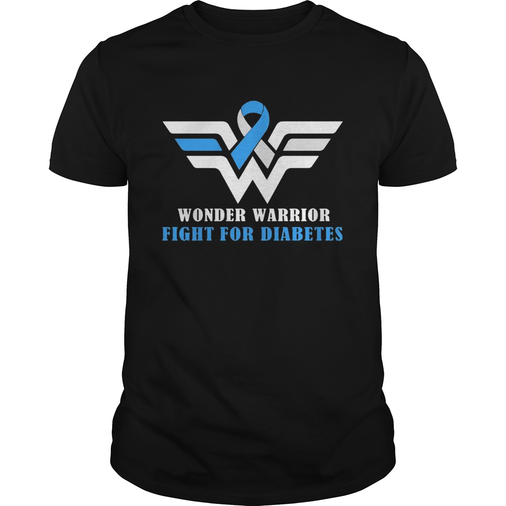 Wonder warrior fight for diabetes shirt