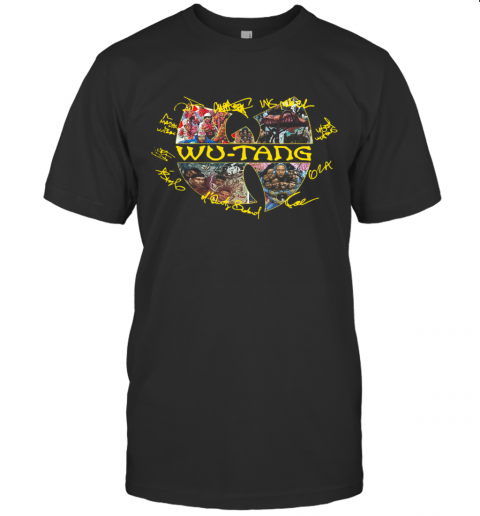 Wu Tang Clan Art Signature T-Shirt