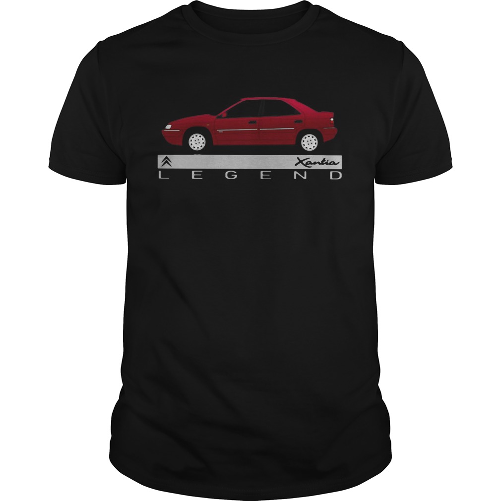 Xantia Legend Car Red shirt