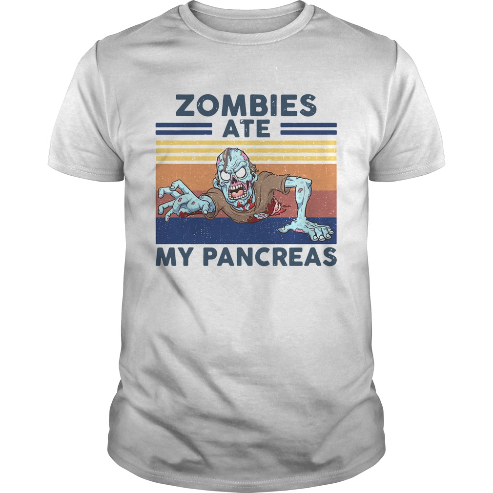 Zombies Ate My Pancreas Vintage shirt