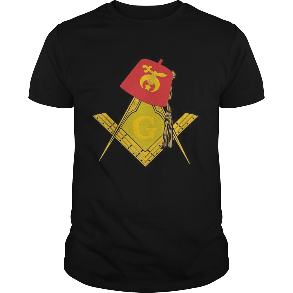 shriners masons logo shirt