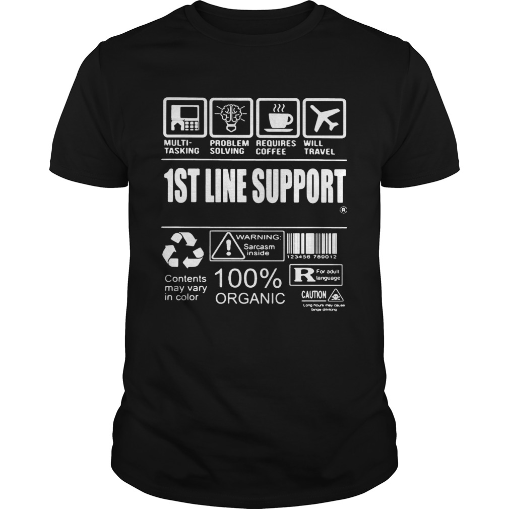 1St Line Support  Unisex