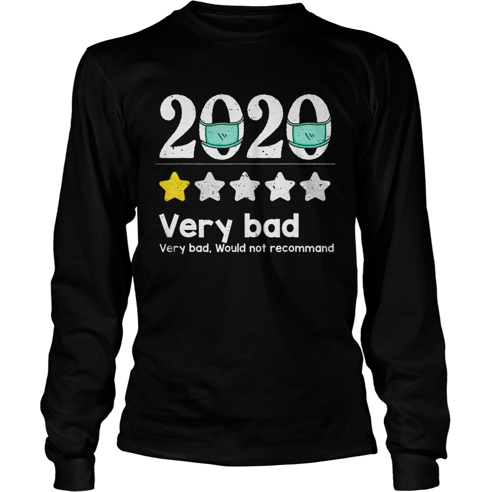 2020 Review1 Star Very bad year would not recommend  Long Sleeve