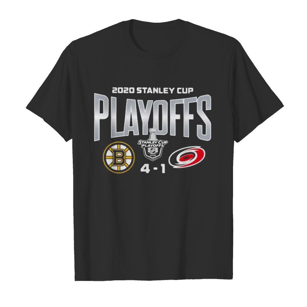 2020 stanley cup playoffs boston bruins 4 1 carolina hurricanes shirt