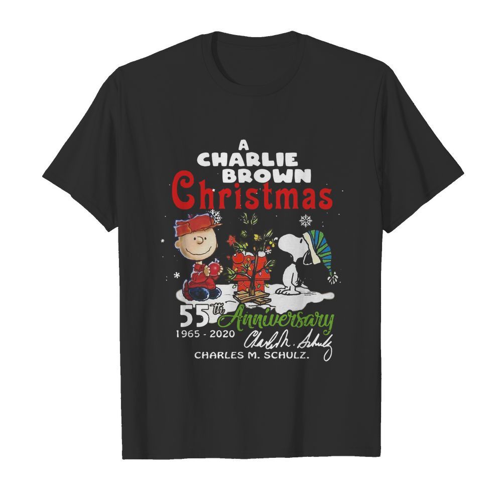 A Charlie Brown Christmas 55th Anniversary 1965 2020 Signature shirt